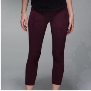 Lululemon Wunder Under Crop II *Cotton (Roll Down)